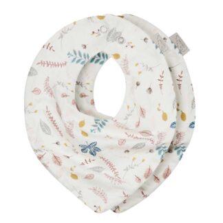 Cam Cam Copenhagen Bandana Savlesmæk Pressed Leaves Rose - Cam Cam Copenhagen