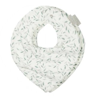 Cam Cam Copenhagen Bandana Savlesmæk 2-Pak Green Leaves - Cam Cam Copenhagen