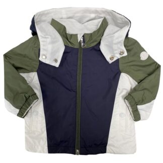 Moncler Barratier Giubbotto Jakke Navy Green - Moncler