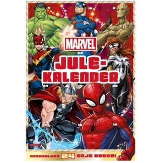 Karrusel Forlag - Marvel Julekalenderbog - 24 bøger - Kay Bojesen