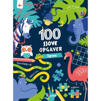 Bolden 100 Sjove Opgaver - Dyrene Fra 4 år - Bolden