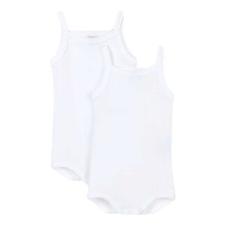 Petit Bateau Body 2-pak White - Petit Bateau