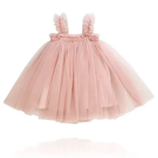 Dolly by Le Petit Tom Tutu Kjole Beach Cover Up Ballet Pink - Str. 1-3 år/P - Dolly by Le Petit Tom