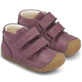 Bundgaard Begyndersko Petit Velcro Blonde Dark Rose - Str. 23 - Bundgaard