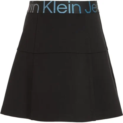 Calvin Klein Punto Tape Nederdel Ck Black - Str. 14 år - Calvin Klein