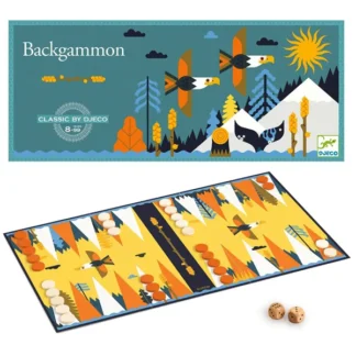 Djeco Klassisk Spil Backgammon - Djeco