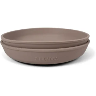 FILIBABBA Tallerken 2-pak Warm Grey - FILIBABBA