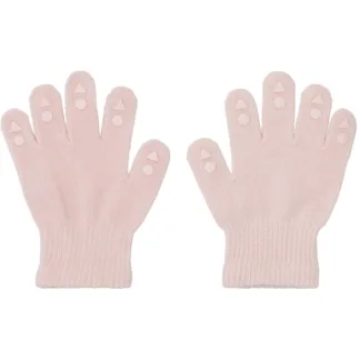 Gobabygo Grip Gloves Soft Pink - Str. 3-4 år - Gobabygo