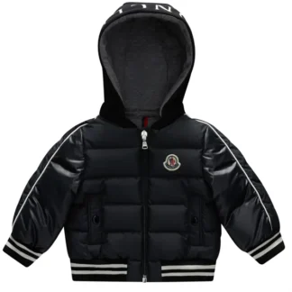 Moncler Merih Giubbotto Bomber Jakke Black - Bibs