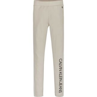 Calvin Klein Colour Block Leggings Eggshell - Calvin Klein