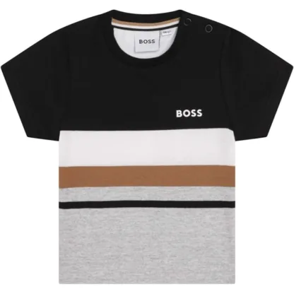 Hugo Boss Baby T-shirt Black - Str. 2 år - Hugo Boss