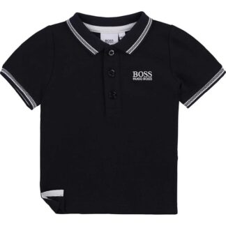 Hugo Boss Boy Short Sleeved Polo Navy - Konges Sløjd