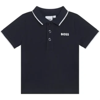 Hugo Boss Baby Short Sleeve Polo Navy - Str. 18 mdr - Hugo Boss