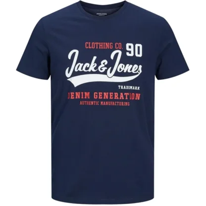 Jack & Jones Junior Navy Blazer Logo T-Shirt Noos - Str. 128 - Jack & Jones Junior