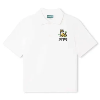 Kenzo Ivory Polo Kortærmet - FUB