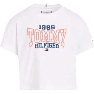 Tommy Hilfiger 1985 Varsity T-Shirt White - Tommy Hilfiger