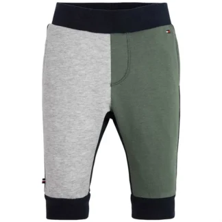 Tommy Hilfiger Baby Logo Colorblock Sweatpants Avalon Green Colorblock - Tommy Hilfiger