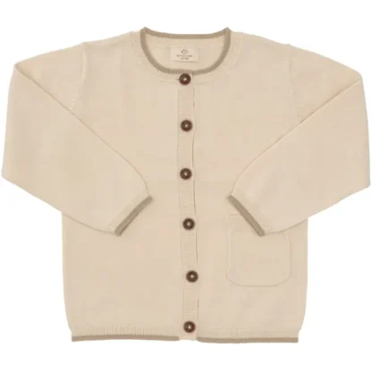 Copenhagen Colors Cream Cardigan m. Lomme - Copenhagen colors