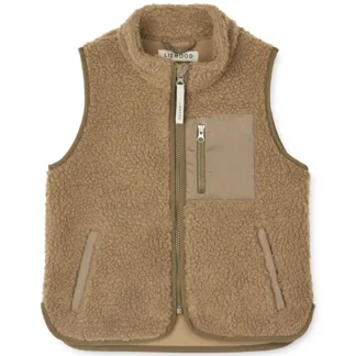 Liewood Vada Pile Vest Oat - Liewood