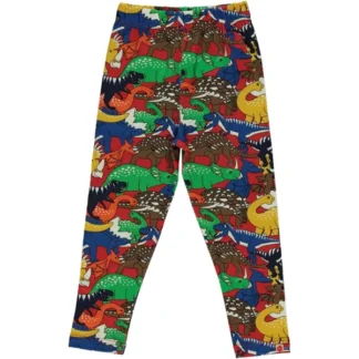 Småfolk Apple Red Dinosaur Leggings - Småfolk