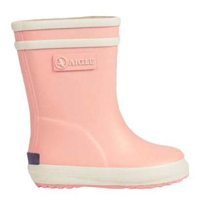 Aigle Baby Flac Gummistøvler Pudder Rosa - Aigle