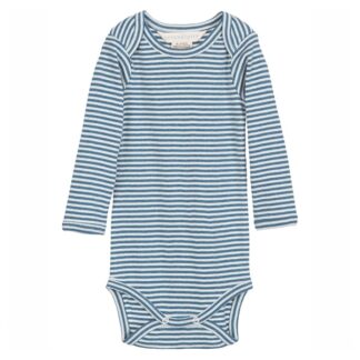 Serendipity Sky/Offwhite Baby Stripe Rib Body - Sebra