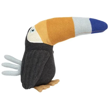 OYOY Toby Toucan Anthracite / Blue - OYOY