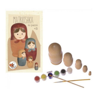Mal din egen Matrioshka - Egmont toys