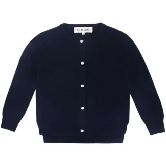 HOLMM Navy Molly Cashmere Strik Cardigan - Str. 3 år - HOLMM