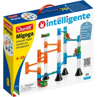 Quercetti Migoga Marble Run Transparent Kuglebane (45 dele) - Quercetti