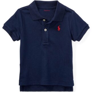 Ralph Lauren Baby Boy Polo T-Shirt French Navy - Ralph Lauren Baby