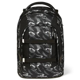 Satch Pack Skoletaske Mountain Grid - Satch