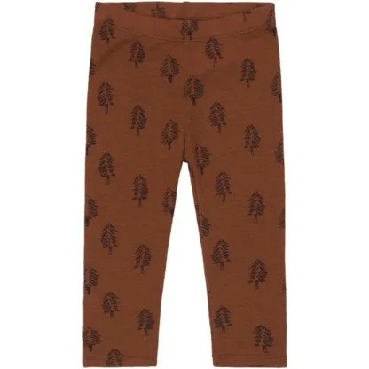 Soft Gallery Brown Patina Paula Tree Uld Leggings - Soft Gallery