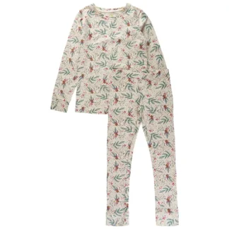 The New White Swan Bell Aop Holiday Pyjamas - The New