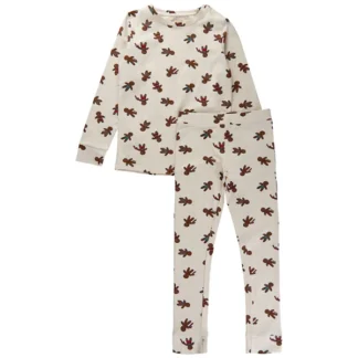 The New White Swan Ginger Aop Holiday Pyjamas - The New