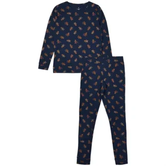 The New Navy Blazer Ginger Aop Holiday Pyjamas Voksen - The New