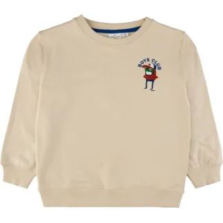 The New Oatmeal Ingvard Sweatshirt - Monsieur Mini