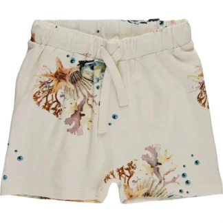 THE NEW Siblings White Swan Coral AOP Gaige Shorts - THE NEW Siblings