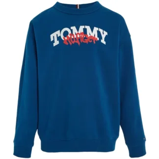 Tommy Hilfiger Graffiti Sweatshirt Deep Indigo - Calvin Klein