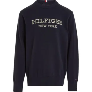 Tommy Hilfiger Monotype Striktrøje Desert Sky - OYOY