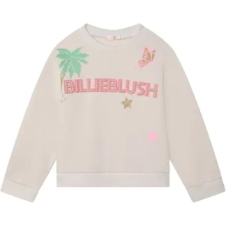 Billieblush Sweatshirt Cream - Billieblush