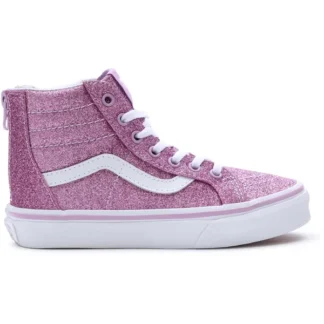 VANS Uy Sk8-Hi Zip Glitter Lilac Sko - Mads Nørgaard