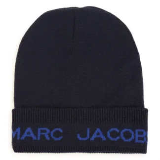 Little Marc Jacobs Navy Beanie - Little Marc Jacobs