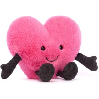 Jellycat Amuseable Hjerte Pink 11 cm - Jellycat