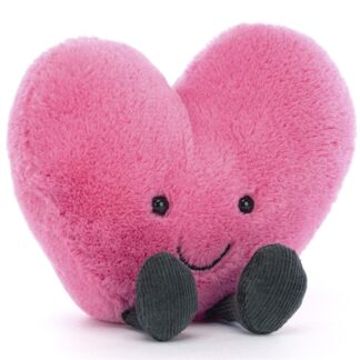 Jellycat Amuseable Hjerte Pink 11 cm - Jellycat