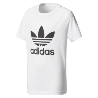 adidas Originals Trefoil T-shirt Hvid - Str. 134 cm - adidas Originals