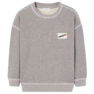 American Vintage Sweatshirt Gubcity Heather Grey - Str. 11 år - American Vintage