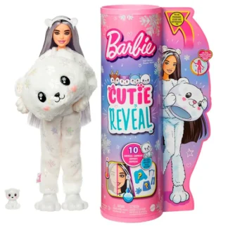 BarbieÂ® Cutie Reveal Winter Sparkle - Isbjørn - BarbieÂ®