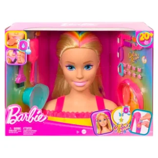 BarbieÂ® Neon Rainbow Deluxe Styling Head - BarbieÂ®