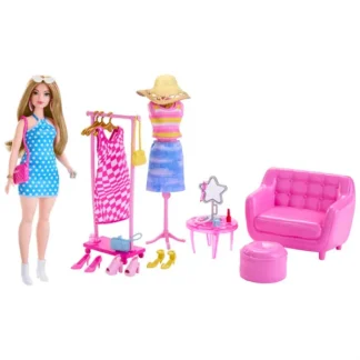 BarbieÂ® Classics Stylist and Closet Access - BarbieÂ®